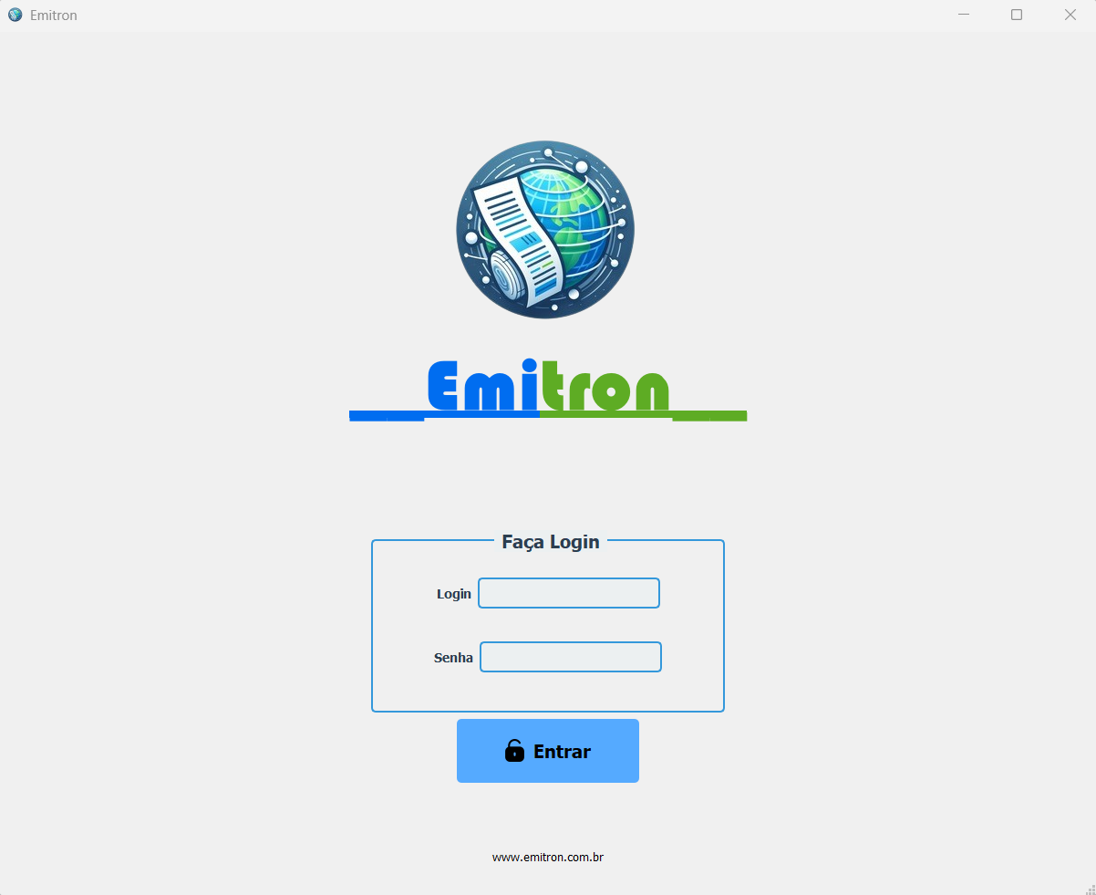 Interface de Login